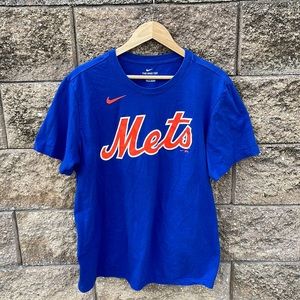 Nike MLB New York Mets Athletic Cut Tee #48 Jacob deGROM Tee - Size Unisex XL